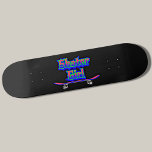 Skater Girl Blue Pink Graffiti Glow Skateboard<br><div class="desc">N'importe quelle Skateboarder Girl va adorer celui-ci - voir ma boutique pour beaucoup d'autres idées cadeaux skateboard.</div>