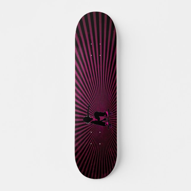 Skater Girl Skateboard (Devant)