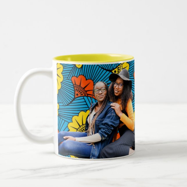 SKAYMARTS | Photo Floral African Prints Mug (Gauche)