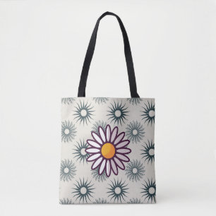 SKAYMARTS Sac d'achat design Sunflower Boho