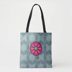 SKAYMARTS   Sac d'achat Rose Boho bleu