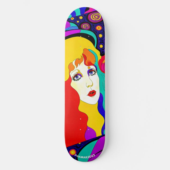 SKB_003 Pop Art Skateboard deck (Recto)