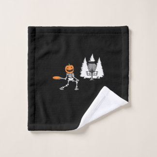 Skeleton Citrouille Head Disque Golf Lecteur Hallo