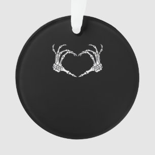 Skeleton Coeur main Halloween Design