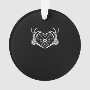Skeleton Coeur main Spiderweb Halloween Cobweb Par
