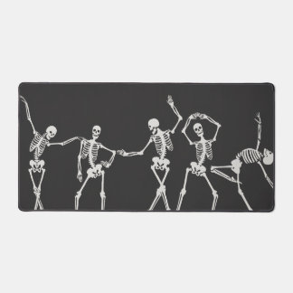 Skeleton Design Halloween Desk mat.