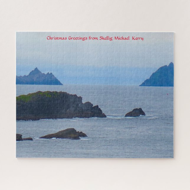 Skellig Michael  Îles Skellig Kerry. Puzzle (Horizontal)