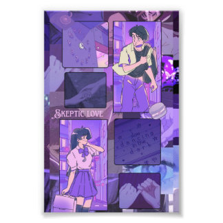 skeptic love anime poster