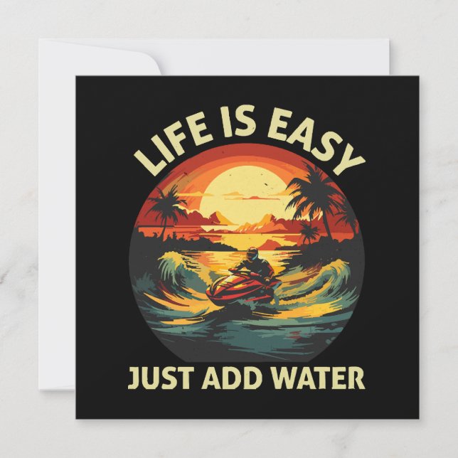 Ski à jet classique (Devant)