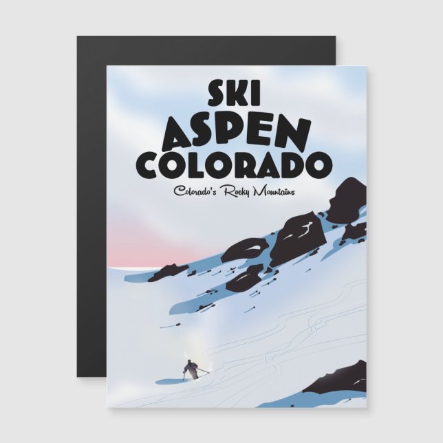 Ski Aspen Colorado (Devant / Derrière)