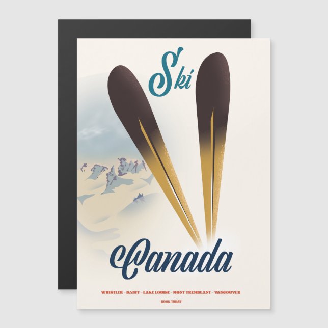 Ski Canada (Devant / Derrière)