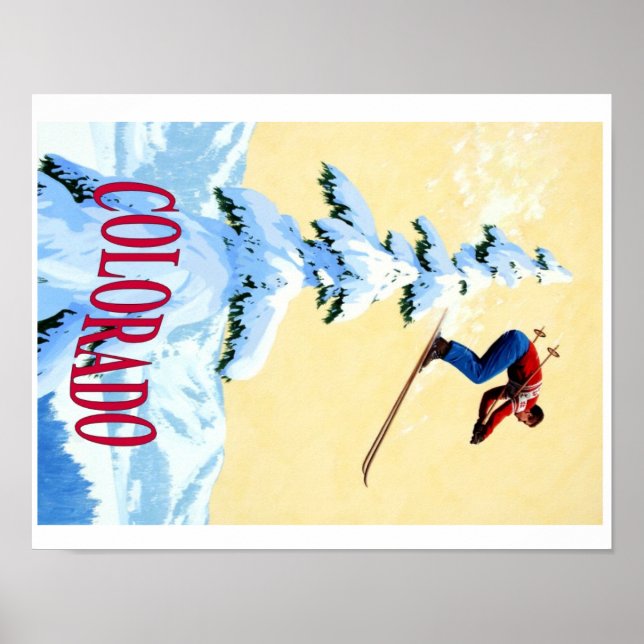 SKI COLORADO POSTER (Devant)
