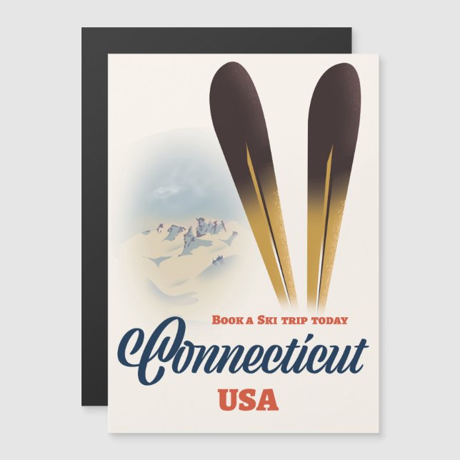 ski dans le Connecticut (Devant / Derrière)