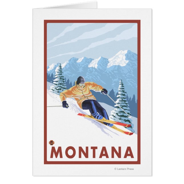 Ski de neige - Montana (Devant)