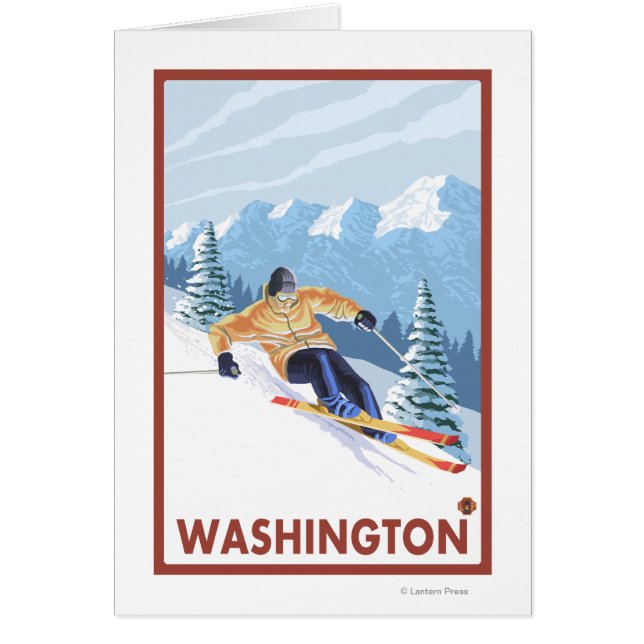 Ski de neige - Washington (Devant)