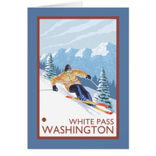 Ski de neige - White Pass, Washington