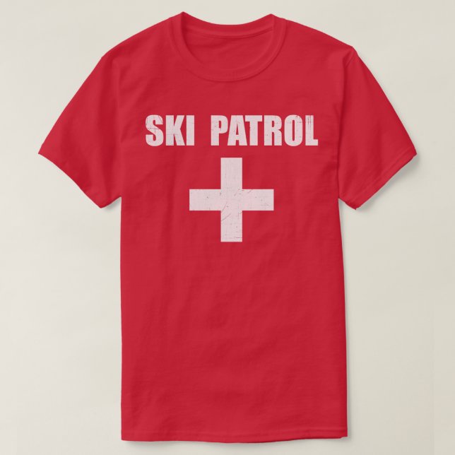 Ski de patrouille Sweat - shirt à capuche d'hiver  (Design devant)