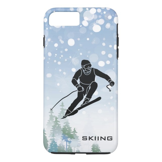 Ski Design iPhone 7 Coque (Dos)
