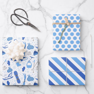 Ski d'hiver Sled Snowboard Enveloppement papier en