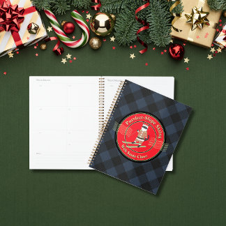 Ski en pente avec Père Noël Claws Planner