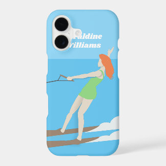 Ski nautique de style vintage