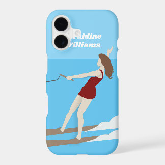 Ski nautique de style vintage