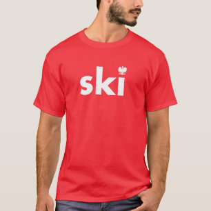 Ski Polonais Nom Tshirt