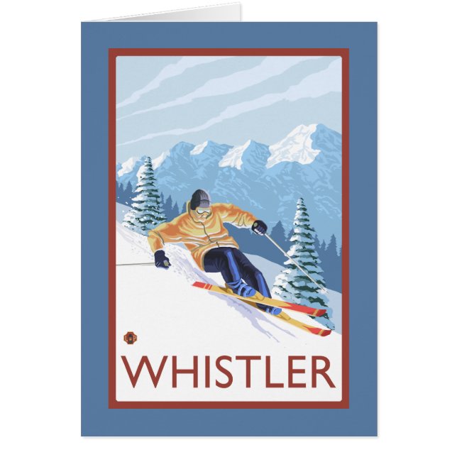 Skieur de neige - Whistler (C.-B.) Canada (Devant)