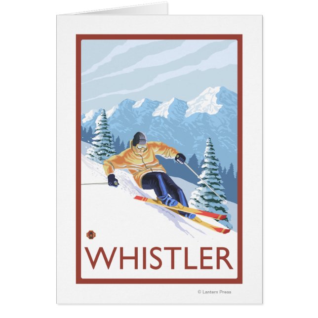 Skieur de neige - Whistler (C.-B.) Canada (Devant)