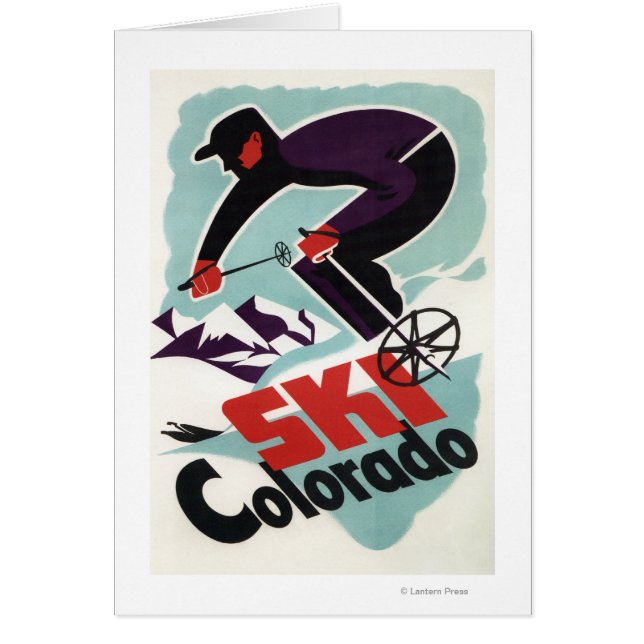 Skieur habillé noir et violet (Devant)