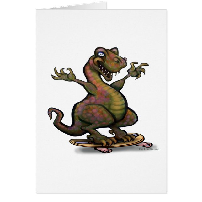 Skieur Saurus Rex (Devant)