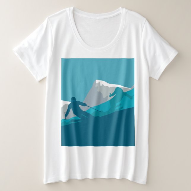 Skieurs alpins Ski alpin (Design devant)