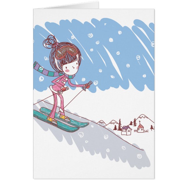 Skiier mignon (Devant)