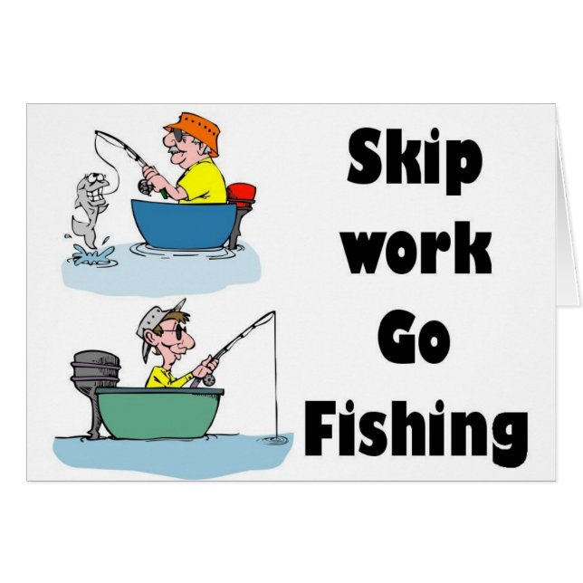 skip work aller à la pêche marchandise (Devant horizontal)