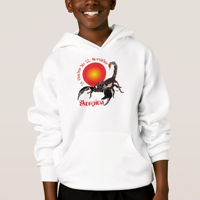 Skorpion - T-shirt Tierkreiszeichen (Devant)