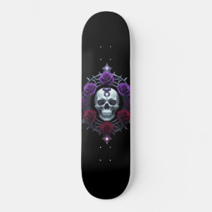 Skull And Snake Gothique Skateboard