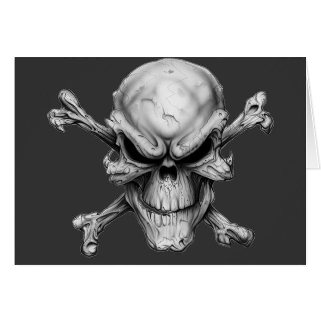 Skull Crossed Bones (Devant horizontal)