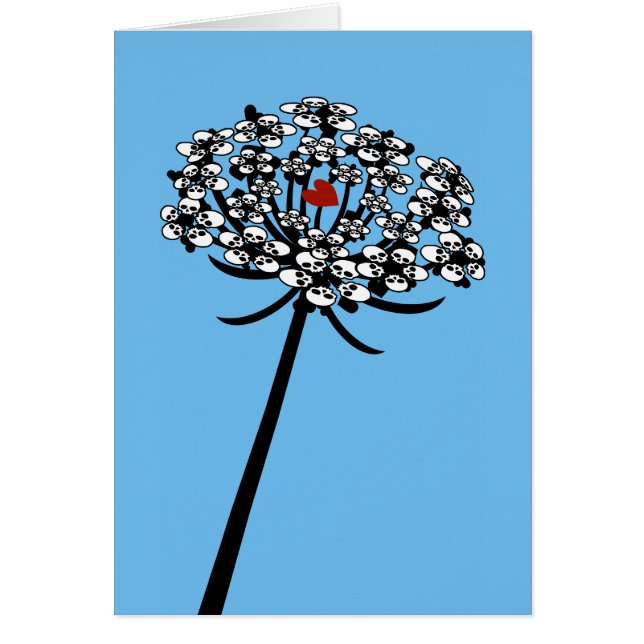 Skull Queen Anne's Lace (Devant)