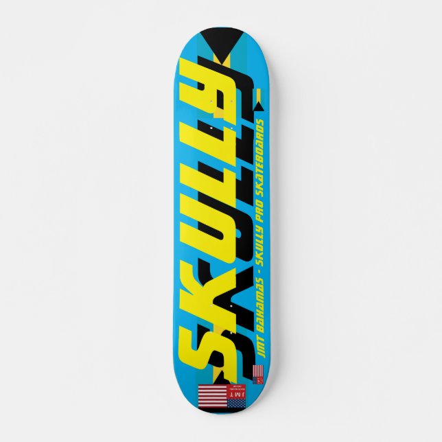 SKULLY JMT ST.LUCIE 7 3/4" Planche de Skateboard (Devant)