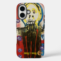 Skully Skull IPhone 16 Coque