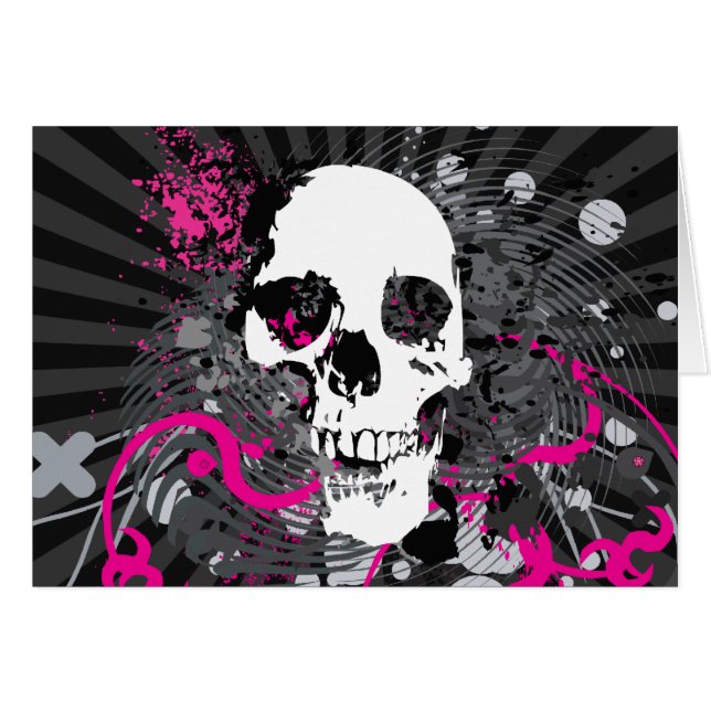 skullz. flèches droites torsadées. (Devant horizontal)