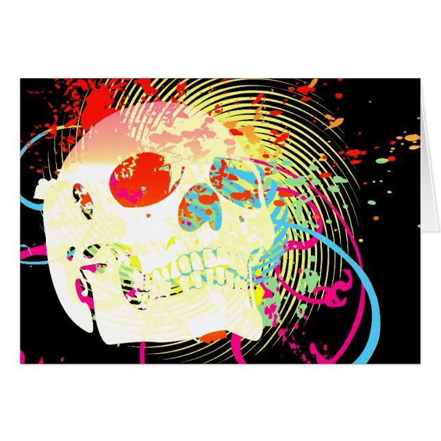 skullz. vers le haut flèches tordues. (Devant horizontal)