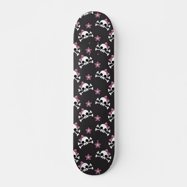 Skuls et Stars Skateboard Deck (Devant)