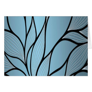 Sky Blue Hues Creative Leave Motif Blamer