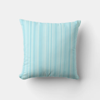 Sky Blue Motif rayé Coussin