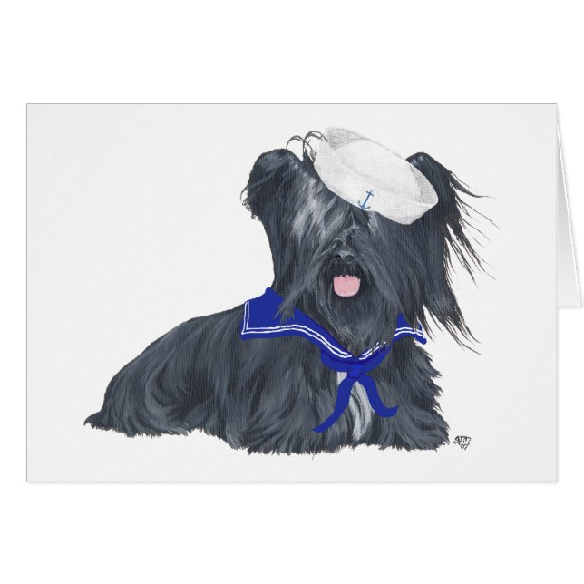 Skye Terrier (Devant horizontal)