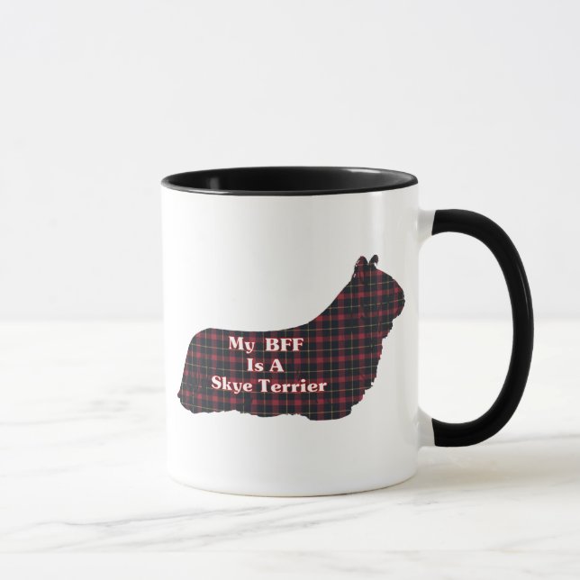 Skye Terrier BFF Mug (Droite)