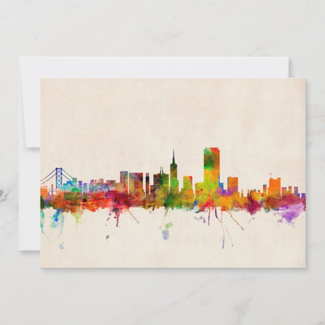 Skyline de San Francisco City (Devant)