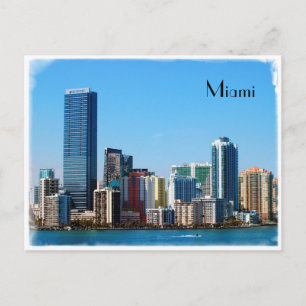 Skyline Miami - Carte postale