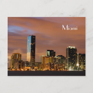 Skyline Miami - Carte postale
